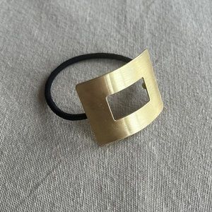 Gold Accented Hair Tie
